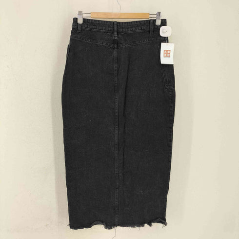 ザラ ZARA ブラック デニムスカート レディース S