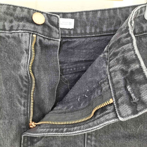 ザラ ZARA ブラック デニムスカート レディース S
