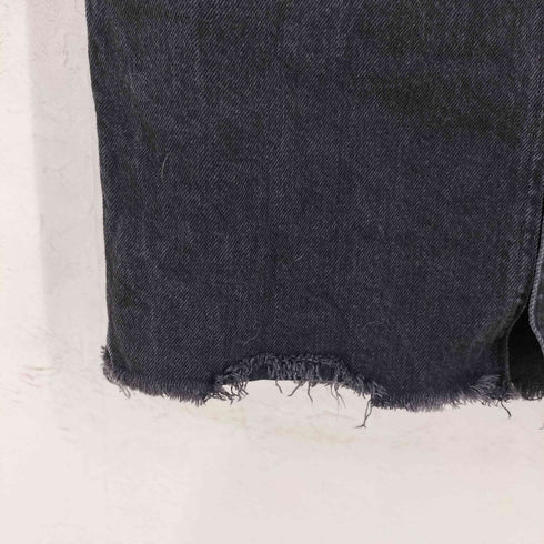 ザラ ZARA ブラック デニムスカート レディース S