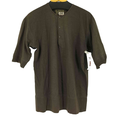 ナイジェルケーボン NIGEL CABOURN CC22 HENLEY NECK SHIRT メンズ 48