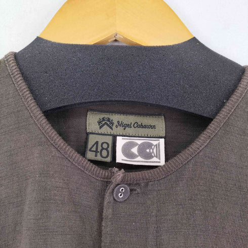 ナイジェルケーボン NIGEL CABOURN CC22 HENLEY NECK SHIRT メンズ 48