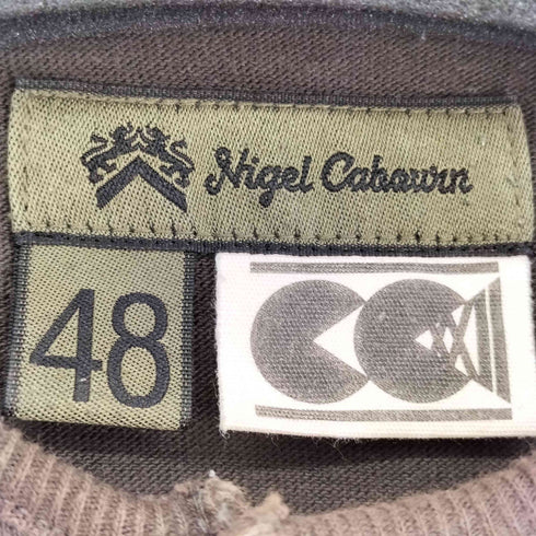 ナイジェルケーボン NIGEL CABOURN CC22 HENLEY NECK SHIRT メンズ 48