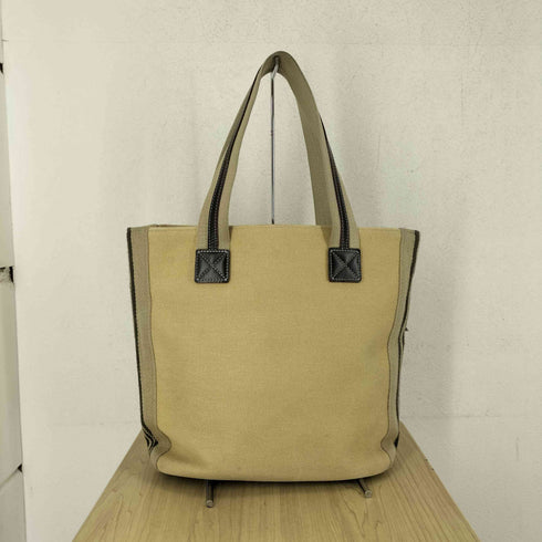バーバリーブルーレーベル BURBERRY BLUE LABEL サイドラインキャンバストートバッグ レディース