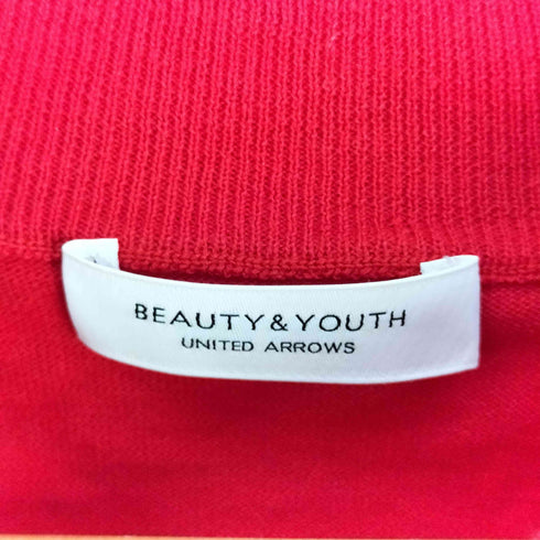 ビューティーアンドユースユナイテッドアローズ BEAUTY & YOUTH UNITED ARROWS コットンボトルネック ボリュームスリーブニット レディース