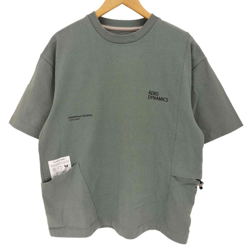 OLIVEDRAB キャリーポケット 半袖Tシャツ メンズ M