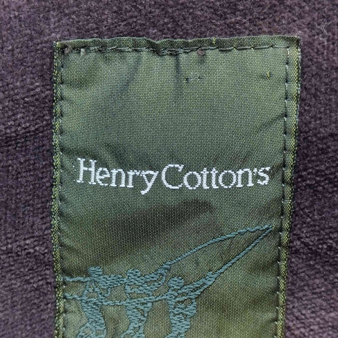ヘンリーコットンズ Henry Cotton?s ベロアカバーオール メンズ L