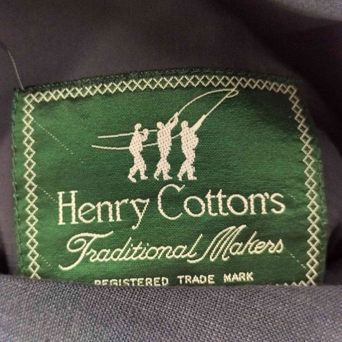ヘンリーコットンズ Henry Cotton?s 3B リネンテーラードジャケット メンズ 50