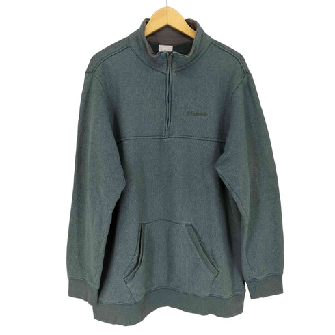 コロンビアスポーツウェア Columbia Sportswear ロゴ刺繍ハーフジップスウェット メンズ JPN:L