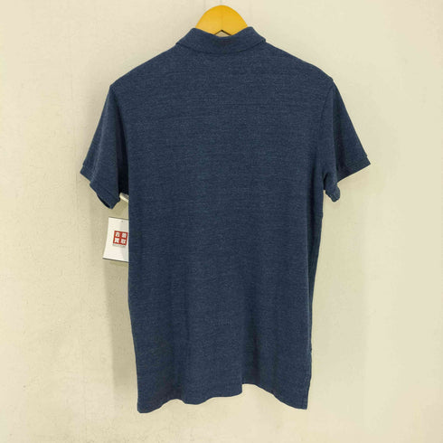 ポロラルフローレン POLO RALPH LAUREN BLUE HTR Polo Shirts custom fit 青杢 メンズ import:M