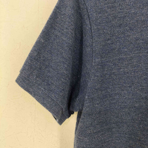 ポロラルフローレン POLO RALPH LAUREN BLUE HTR Polo Shirts custom fit 青杢 メンズ import:M