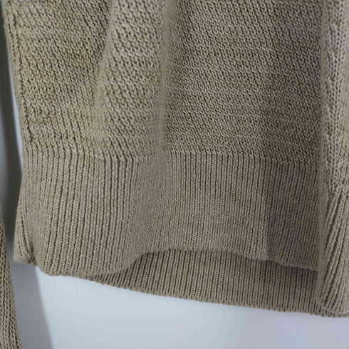 ヒューゴボス HUGO BOSS Vネックリネン混ニット メンズ