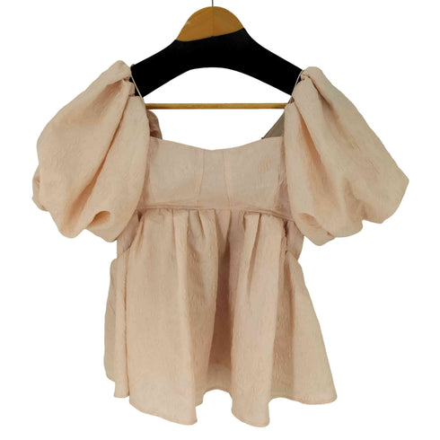 リリーブラウン Lily Brown 24AW 3WAYジャガードペプラムビスチェ ピンク PINK レディース FREE