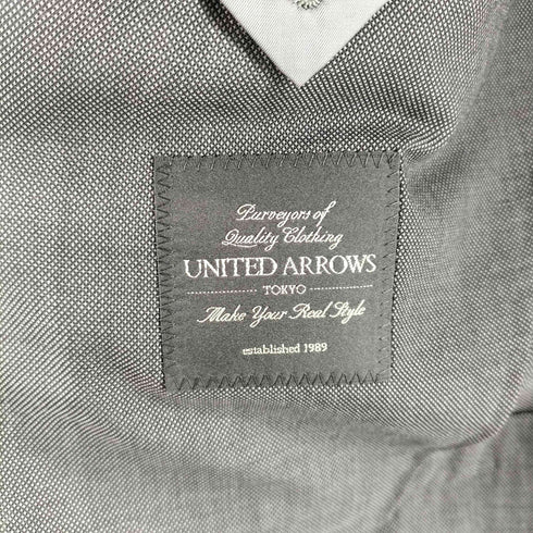 ユナイテッドアローズ UNITED ARROWS スーツセットアップ 総ウール 2Bジャケット メンズ 44