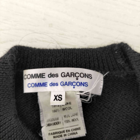 コムデギャルソンコムデギャルソン COMME des GARCONS COMME des GARCONS フラワーデザイン クルーネックニット レディース JPN:XS