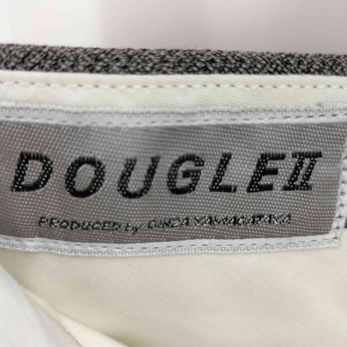 DOUGLE GINZA YAMAGATAYA ウール ピークドラペル ダブルテーラードジャケット 2タックスラックス メンズ M