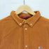 トミージーンズ tommy jeans ワンポイント刺繍 コーデュロイボタンダウンシャツ メンズ import:XL