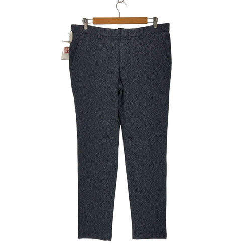 ヒューゴボス HUGO BOSS ブルーコットンテーパードパンツ メンズ US:34-35