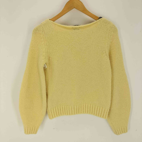 マッシモデュッティ Massimo Dutti イタリア製 アルパカ混 ボートネックニット レディース JPN:XS