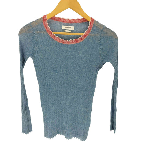 イザベルマランエトワール ISABEL MARANT ETOILE AGGY THIN ストライプセーター レディース 34