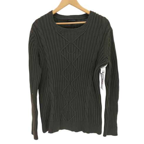 バナナリパブリック BANANA REPUBLIC ケーブル編みニット メンズ import:L