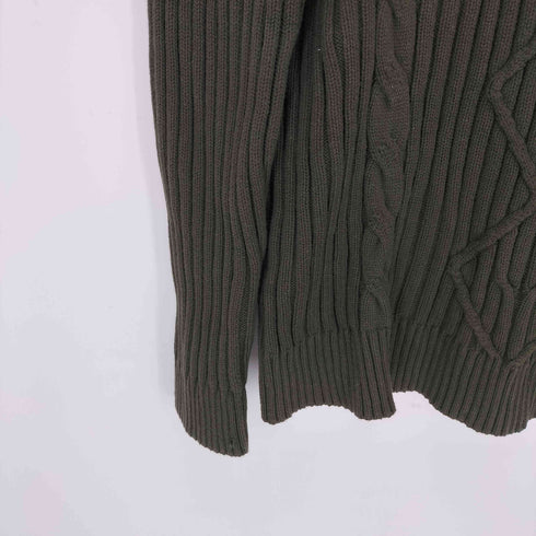 バナナリパブリック BANANA REPUBLIC ケーブル編みニット メンズ import:L