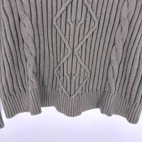 バナナリパブリック BANANA REPUBLIC ケーブル編みニット メンズ import:L
