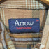 アロー ARROW 80s Arrow Sportwearタグ チェックカジュアルコットンシャツ メンズ M