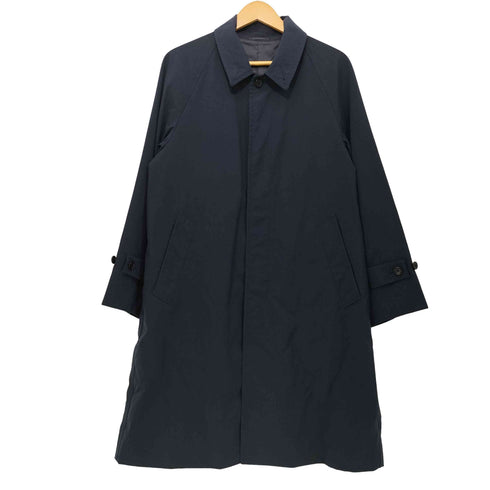 ユナイテッドアローズグリーンレーベルリラクシング UNITED ARROWS green label relaxing 22SS IKOMATSU 撥水 ナイロンオックスラグランスリステンカラーコート メンズ S