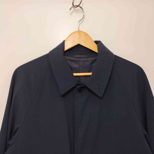ユナイテッドアローズグリーンレーベルリラクシング UNITED ARROWS green label relaxing 22SS IKOMATSU 撥水 ナイロンオックスラグランスリステンカラーコート メンズ S