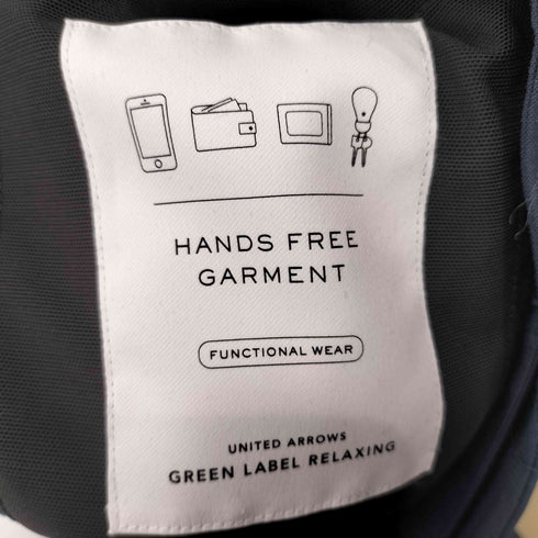 ユナイテッドアローズグリーンレーベルリラクシング UNITED ARROWS green label relaxing 22SS IKOMATSU 撥水 ナイロンオックスラグランスリステンカラーコート メンズ S