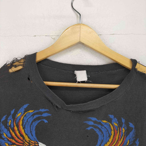 ハーレーダビッドソン HARLEY-DAVIDSON フロントプリントダメージショートTシャツ レディース