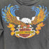 ハーレーダビッドソン HARLEY-DAVIDSON フロントプリントダメージショートTシャツ レディース