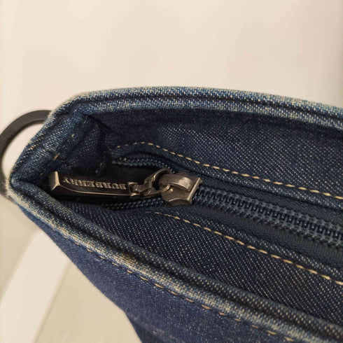 バーバリー BURBERRY デニムビジネスバック ノバチェック A4 レディース