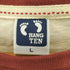 ハンテン HANG TEN 90-00S オールドサーフ マルチボーダー S/S Tシャツ メンズ import:L