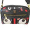 EYE THEME 総柄ショルダーバック レザー レディース