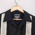 ブルーノ BRUNO SUEDED MICROFIBER フロント刺繍開襟シャツ メンズ JPN:L