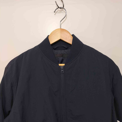 ユニクロ UNIQLO 23SS パフテックリブブルゾン(ヒートテックウォームパデッド) メンズ M
