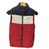トミーヒルフィガー TOMMY HILFIGER バックロゴプリント 中綿ベスト レディース import:L