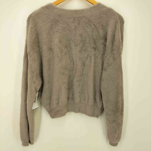サロンアダムエロペ SALON adam et rope シャギー カーディガン レディース F