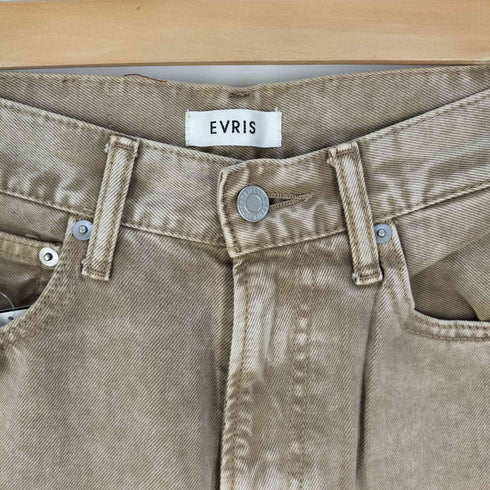 エヴリス EVRIS SIMPLE WIDE デニムパンツ レディース JPN:S