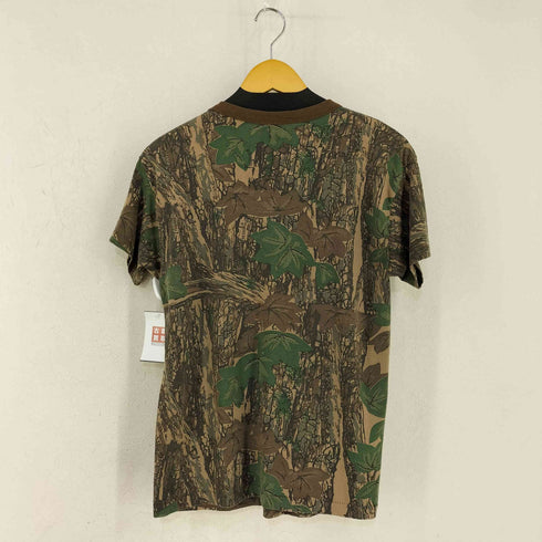 USA製 ACE SPORTSWEAR REBARK ツリーカモ クルーネックTシャツ メンズ import:M