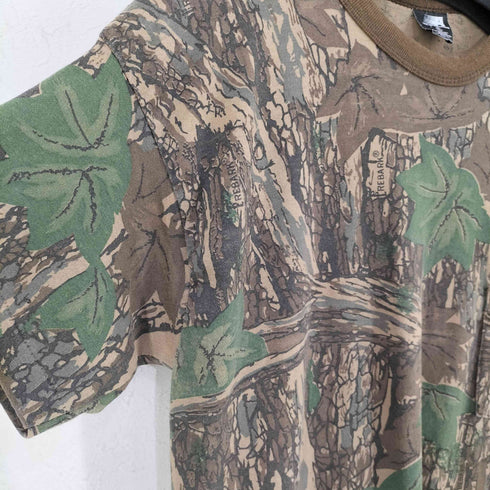 USA製 ACE SPORTSWEAR REBARK ツリーカモ クルーネックTシャツ メンズ import:M