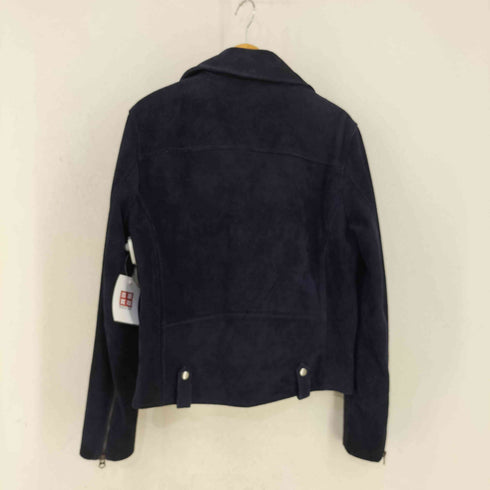 トップマン TOPMAN ヌバック ダブルライダースジャケット メンズ 5