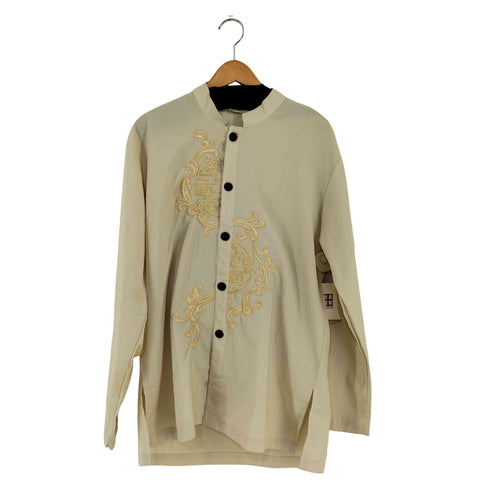 ORIENTAL シルク チャイナシャツ メンズ import:L