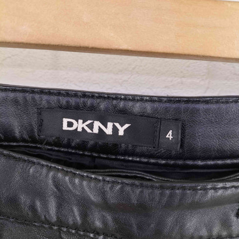 ダナキャランニューヨーク DKNY ラムレザーパンツ レディース 4