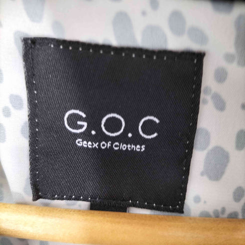ジーオーシー G.O.C ダルメシアン柄 半袖シャツ メンズ JPN:L