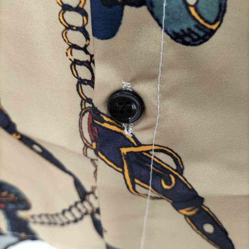 MIMMA/MIMAA L/S 総柄シャツ メンズ