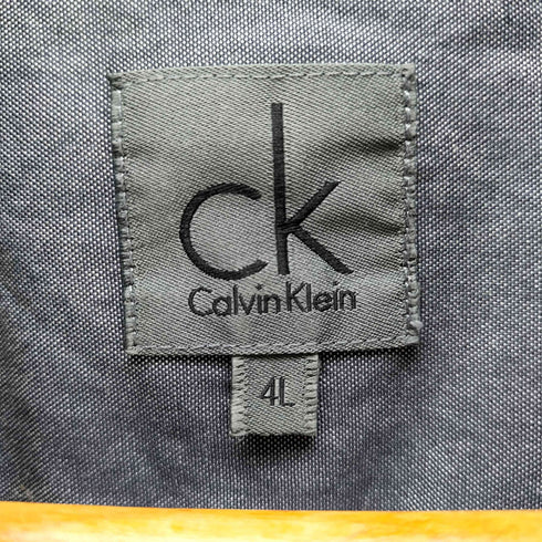 シーケーカルバンクライン ck Calvin Klein L/S ウィングカラーシャツ メンズ 4L