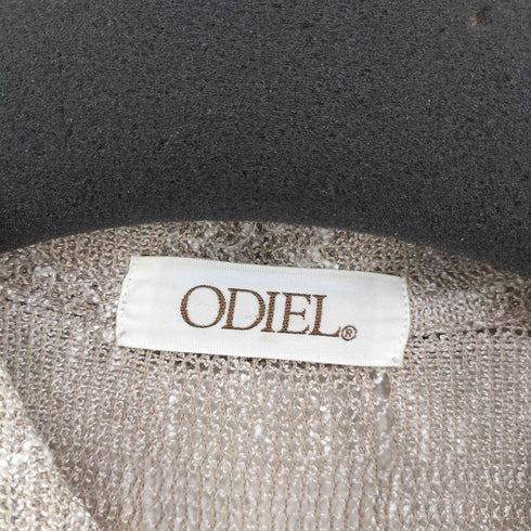 ODIEL メッシュニット カーディガン メンズ