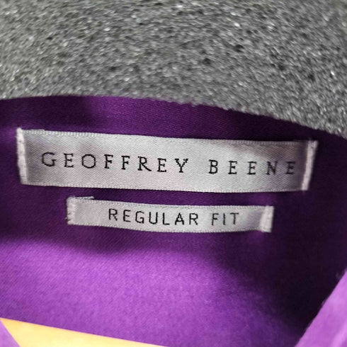ジェフリービーン GEOFFREY BEENE L/Sワンポケットシャツ REGULAR FIT 光沢 メンズ 15/1